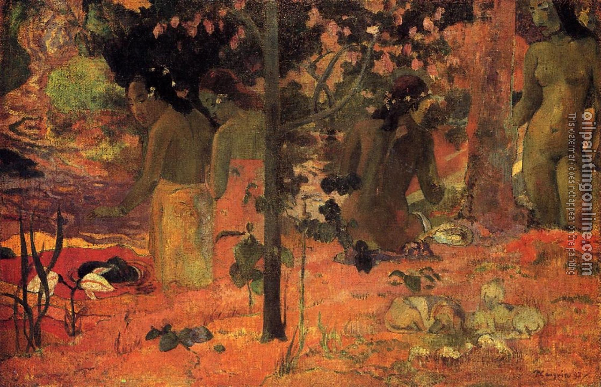 Gauguin, Paul - The Bathers